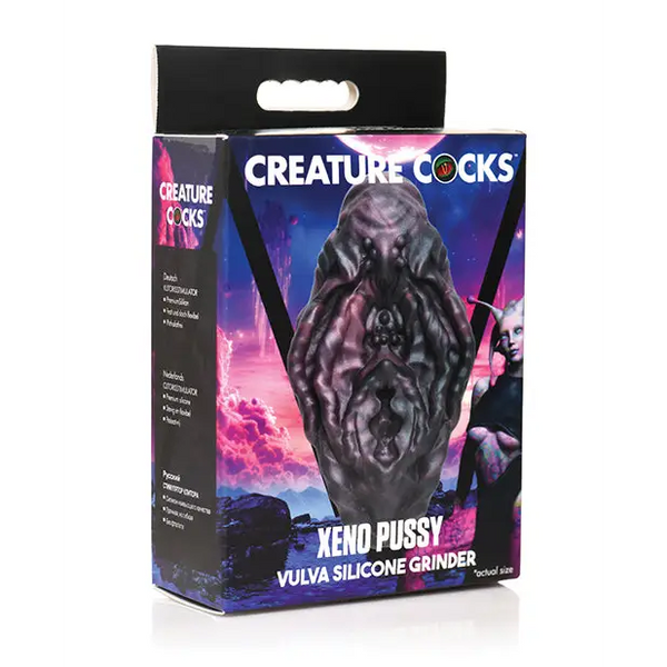 Creature Cocks Xeno Pussy Vulva Silicone Grinder - Multi Color - Dolls & Masturbators