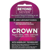 Crown Lubricated Condoms - Box of 3 - Condoms
