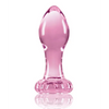 Crystal Flower Butt Plug - Pink - Anal Products