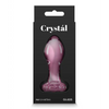 Crystal Flower Butt Plug - Pink - Anal Products