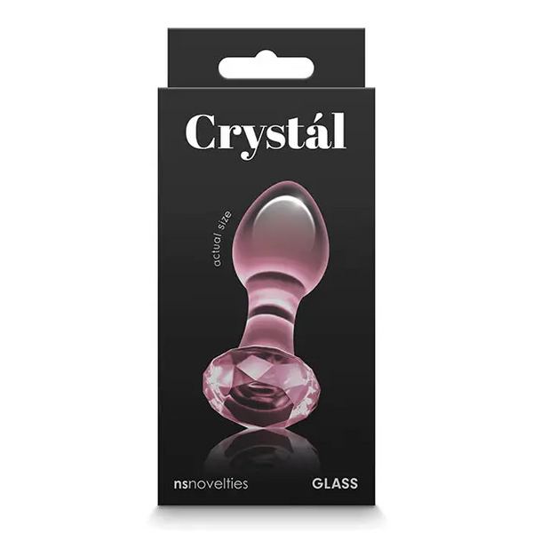 Crystal Gem Butt Plug - Pink - Anal Products