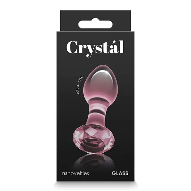 Crystal Gem Butt Plug - Pink - Anal Products