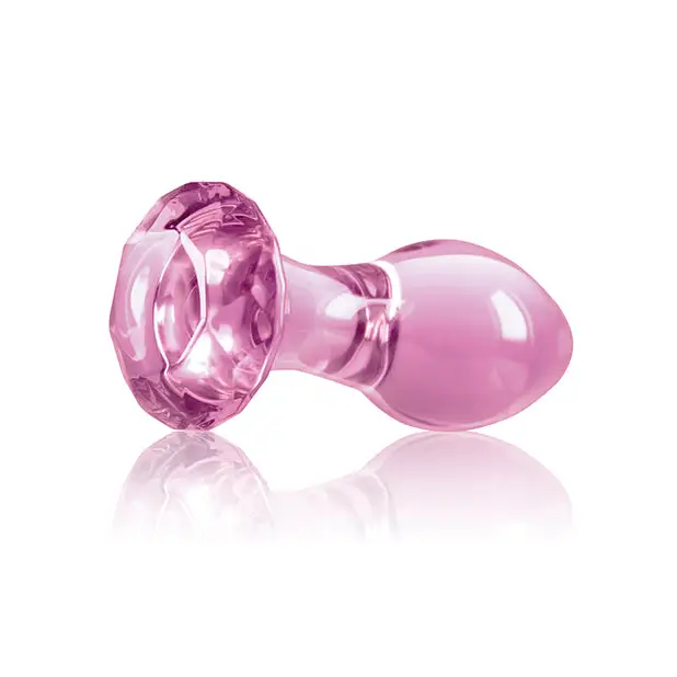 Crystal Gem Butt Plug - Pink - Anal Products