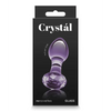 Crystal Gem Butt Plug - Purple - Anal Products