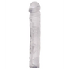 Crystal Jellies 10’’ Classic Dildo - Clear - Dongs & Dildos