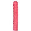 Crystal Jellies 10’’ Classic Dildo - Pink - Dongs & Dildos