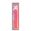 Crystal Jellies 10’’ Classic Dildo - Pink - Dongs & Dildos