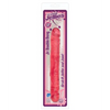 Crystal Jellies 12’’ Jr. Double Dong - Pink - Dongs & Dildos