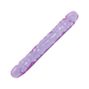 Crystal Jellies 12’’ Jr. Double Dong - Purple - Dongs & Dildos