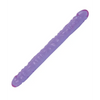 Crystal Jellies 18’’ Double Dong - Purple - Dongs & Dildos