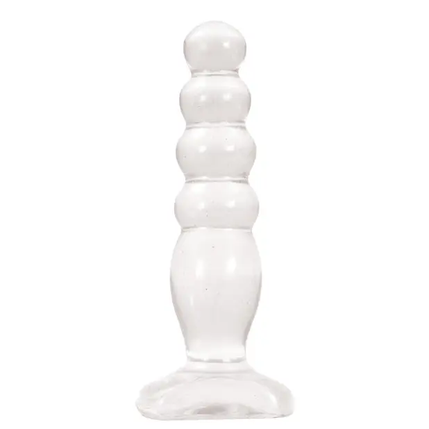 Crystal Jellies 5’’ Anal Delight - Clear - Anal Products