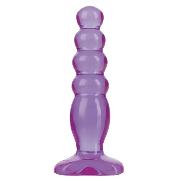 Crystal Jellies 5’’ Anal Delight - Purple - Anal Products