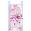 Crystal Jellies 8’’ Ballsy Cock - Clear - Dongs & Dildos
