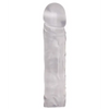 Crystal Jellies 8’’ Classic Dildo - Clear - Dongs & Dildos