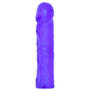 Crystal Jellies 8’’ Classic Dildo - Purple - Dongs & Dildos