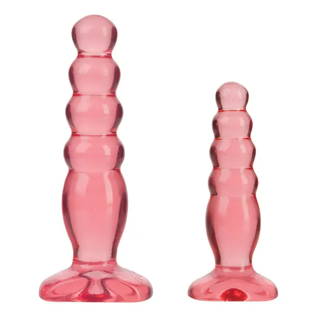 Crystal Jellies Anal Delight Trainer Kit - Pink - Anal Products