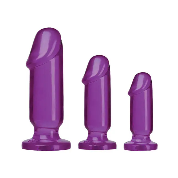 Crystal Jellies Anal Starter Kit - Purple - Anal Products