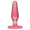 Crystal Jellies Butt Plug - Medium Pink - Anal Products