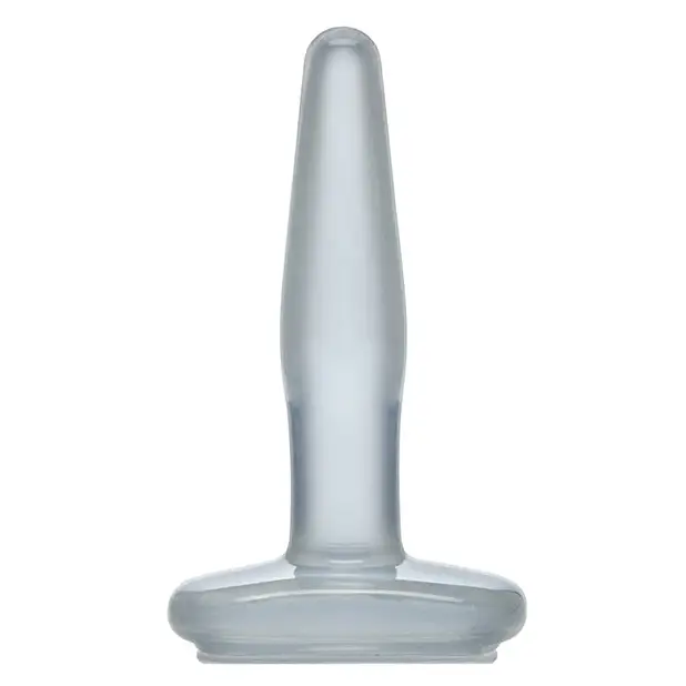Crystal Jellies Butt Plug - Small Clear - Anal Products