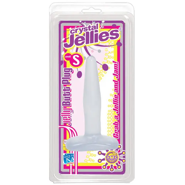 Crystal Jellies Butt Plug - Small Clear - Anal Products