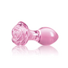 Crystal Rose Butt Plug - Pink - Anal Products