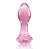 Crystal Rose Butt Plug - Pink - Anal Products