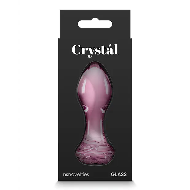 Crystal Rose Butt Plug - Pink - Anal Products