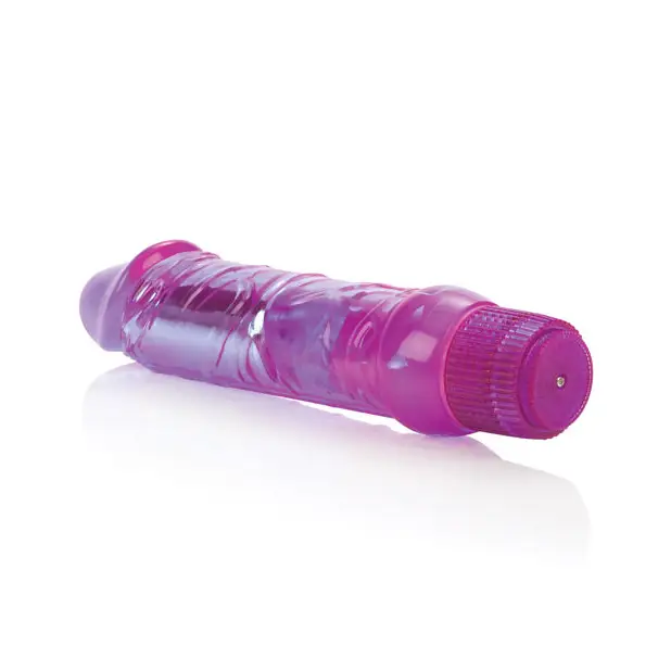Crystalessence 6.5’’ Gyrating Penis - Purple - Vibrators