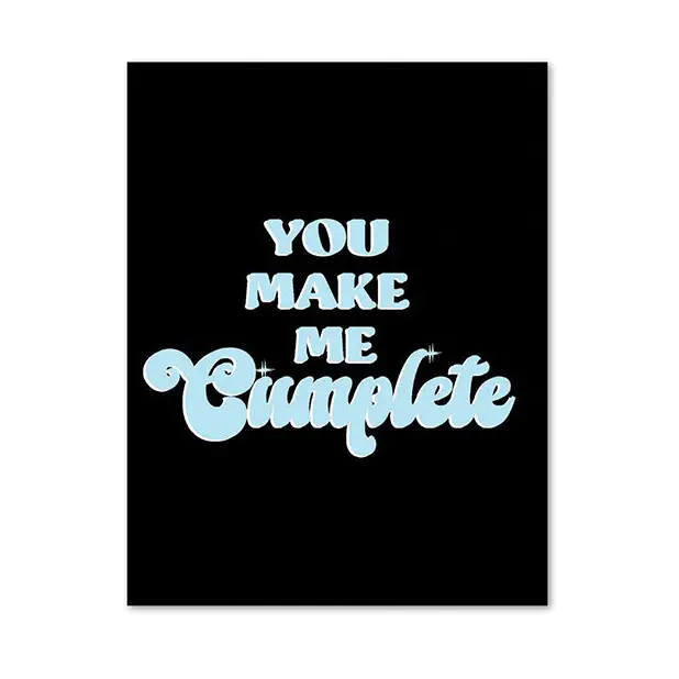 Cumplete Greeting Card - Bachelorette & Party Supplies