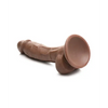 Curve Toys Fantasy Jock Weightlifting Wesley 7’’ Dildo w/Balls - Dark - Dongs & Dildos