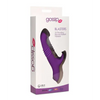 Curve Toys Gossip Blasters 7X Thrusting Silicone Rabbit Vibrator - Violet - Vibrators