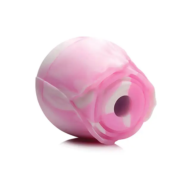 Curve Toys Gossip Cum Into Bloom Clitoral Vibrator - Rose Dream Swirl - Stimulators
