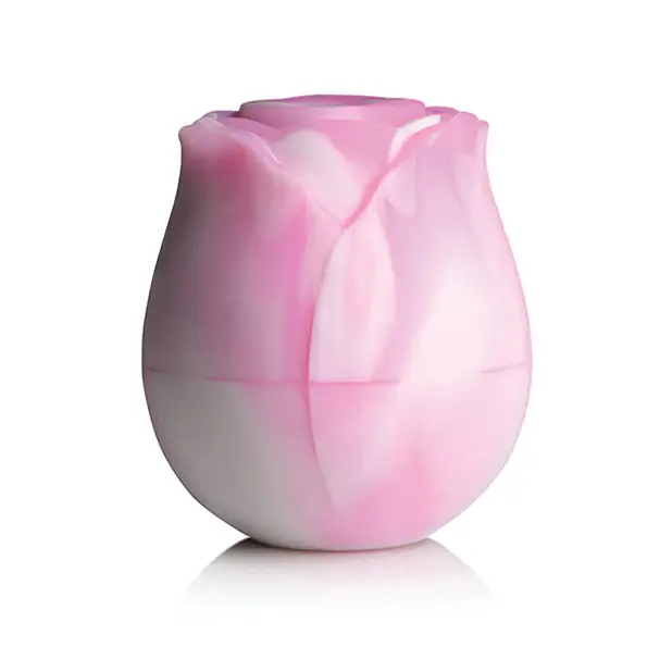 Curve Toys Gossip Cum Into Bloom Clitoral Vibrator - Rose Dream Swirl - Stimulators