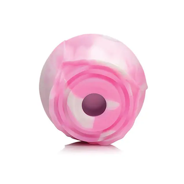 Curve Toys Gossip Cum Into Bloom Clitoral Vibrator - Rose Dream Swirl - Stimulators