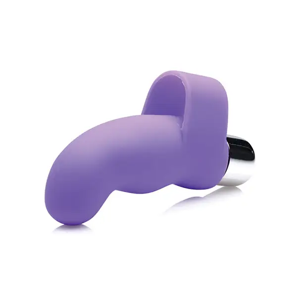 Curve Toys Gossip G-Thrill G Spot Finger Vibe - Violet - Vibrators