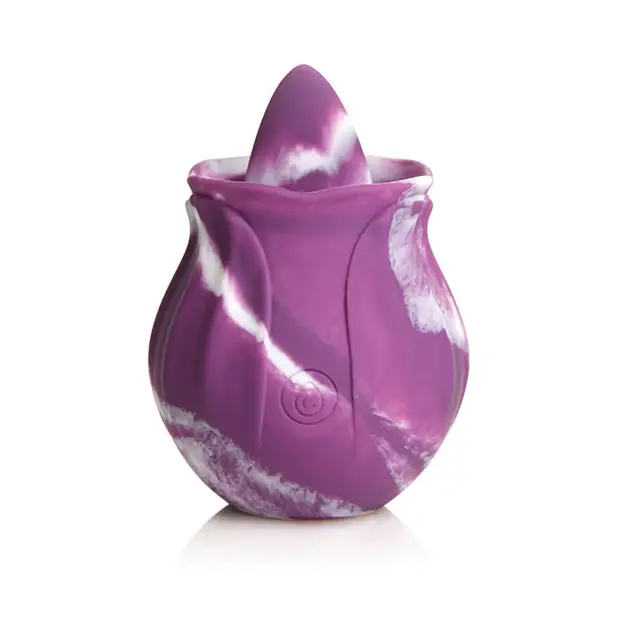 Curve Toys Gossip Licking Rose - Purple Twirl - Stimulators