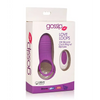 Curve Toys Gossip Love Loops 10X Silicone Cock Ring w/Remote - Violet - Penis Enhancement