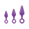 Curve Toys Gossip Rump Ringers - Violet - Anal Products