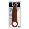Curve Toys Jock Enhancer 2’’ Extender w/Ball Strap - Chocolate - Penis Enhancement