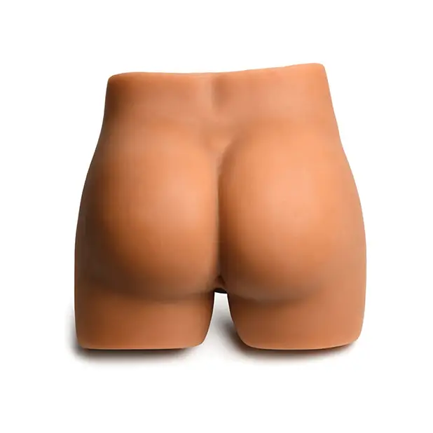 Curve Toys Jock Male Masturbator w/Thrusting Dildo - Dolls & Masturbators