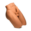Curve Toys Jock Poseable Torso w/Thrusting Dildo - Drop Ship Only - Dolls & Masturbators