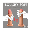 Curve Toys Jock Real Skin Silicone 8’’ Dildo - Dongs & Dildos