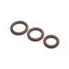 Curve Toys Jock Silicone Cock Ring Set of 3 - Dark - Penis Enhancement
