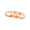 Curve Toys Jock Silicone Cock Ring Set of 3 - Light - Penis Enhancement