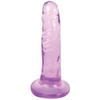 Curve Toys Lollicock 6’’ Slim Stick - Grape Ice - Dongs & Dildos