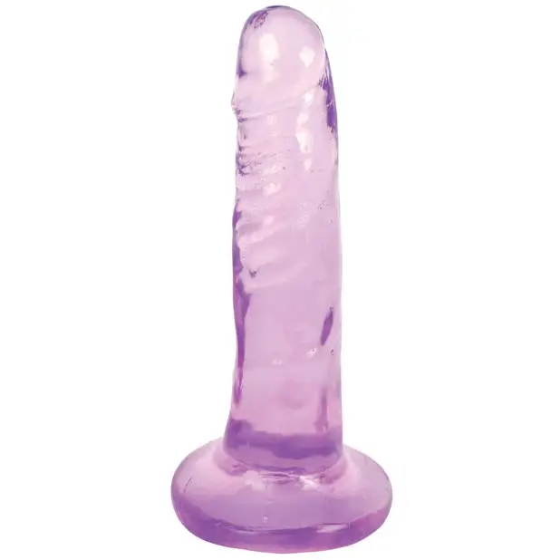 Curve Toys Lollicock 6’’ Slim Stick - Grape Ice - Dongs & Dildos