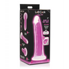 Curve Toys Lollicock 7’’ Glow In The Dark Silicone Dildo - Purple - Dongs & Dildos