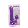 Curve Toys Lollicock 7’’ Silicone Dildo w/Balls - Grape - Dongs & Dildos