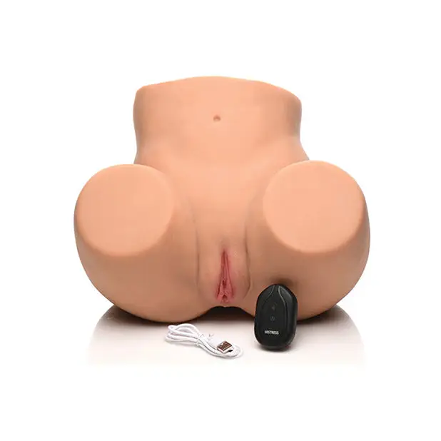 Curve Toys Mistress 3D Vibrating Pussy & Ass Masturbator - Dolls & Masturbators