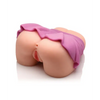 Curve Toys Mistress Ariana Mini Skirt Pussy & Ass Masturbator - Ivory - Dolls & Masturbators